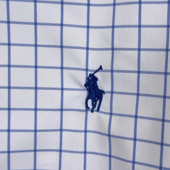 Polo Ralph Lauren Shirt Mens XXL White Performance Button Preppy Office Stretch - Picture 3 of 10